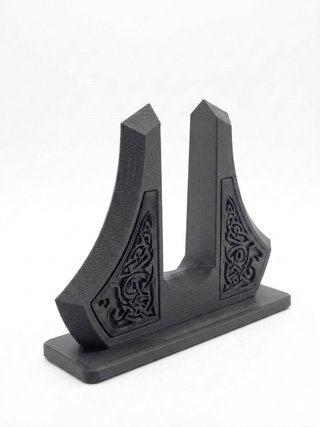 Soporte Vertical Portátil Diseño Vikingo
