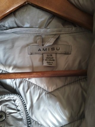 Cazadora AMISU plateada talla M