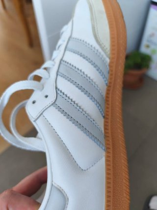 Adidas Samba OG W Gris/Blanco
