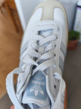 Adidas Samba OG W Gris/Blanco