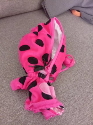 Disfraz Bebé Llorón Rosa Lunares