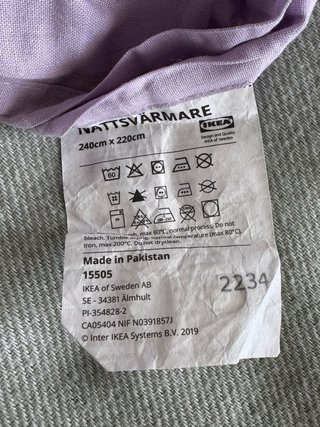 Funda Nórdica Ikea Morada,lila.
