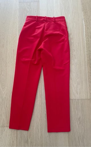 Pantalón Mango Talla XS Rojo