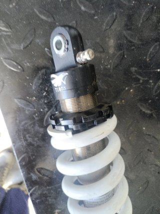 Amortiguador Pit Bike 295mm Muelle 900lb/in
