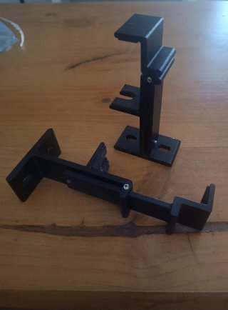 Soportes pared barra sonido ajustables