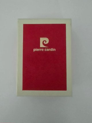 Cintura Pierre Cardin Pelle marrone Fibbia Argento