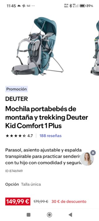 Mochila Portabebés # niño# viaje # Camper