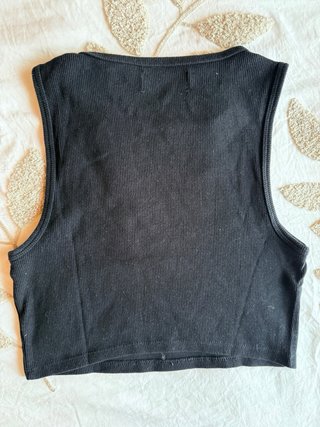 Pack 2 Tops Bershka M Negro Blanco Sin Usar