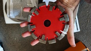 Fresa de Diamante Premium 130x16mm -