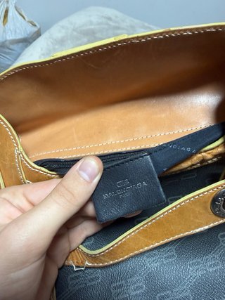 Borsa Balenciaga Marrone e Nero