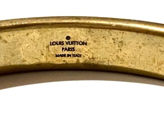 Bracciale Louis Vuitton Vintage Blu e Oro
