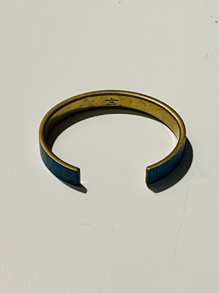 Bracciale Louis Vuitton Vintage Blu e Oro