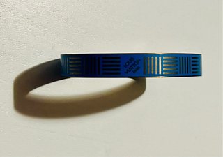 Bracciale Louis Vuitton Vintage Blu e Oro