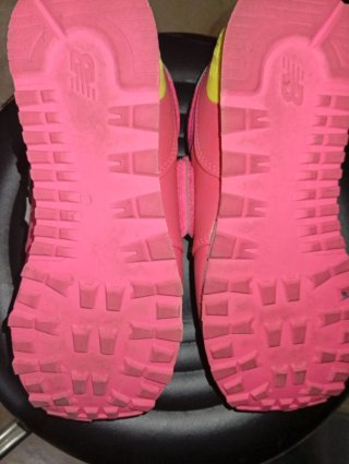 Zapatillas New Balance 574 Rosa y Amarillo