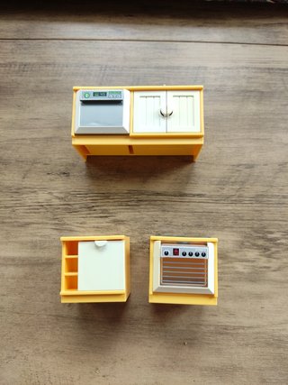 Playmobil: Cocina, Camas y Ducha