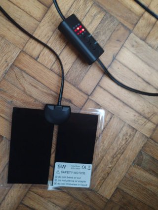 Lote Accesorios Terrario: Termostato, Lámpara