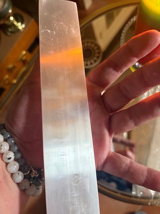 Placa Selenita 7 Chakras 20cm
