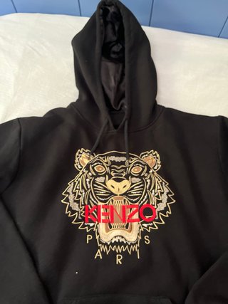 Sudadera Kenzo Tiger Negra Talla M