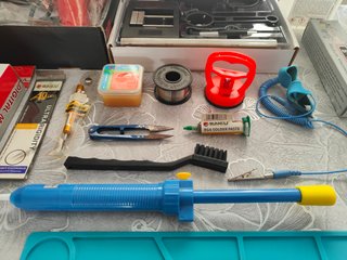 Estación Soldadura Baku 909S y Kit De Reparaciones