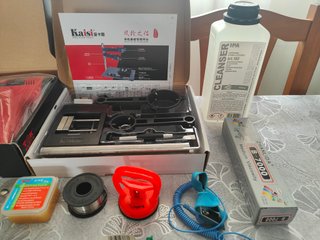 Estación Soldadura Baku 909S y Kit De Reparaciones