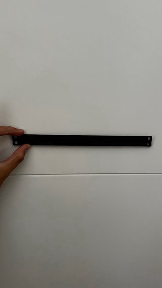 Soporte emblema Audi Negro