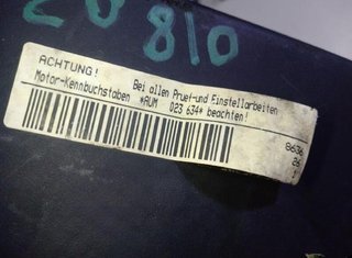 Aum motor completo audi a3 (8l1) 1.8 rectp5168048