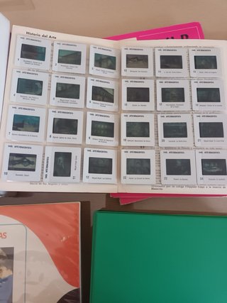 Lote Diapositivas Arte BUP EGB SM Anaya