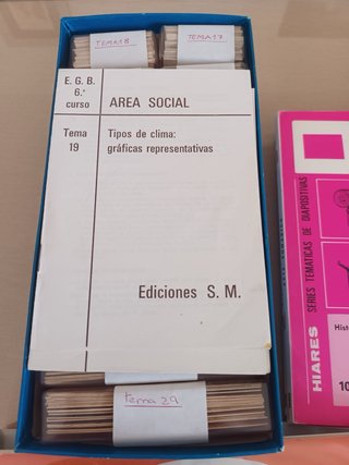 Lote Diapositivas Arte BUP EGB SM Anaya