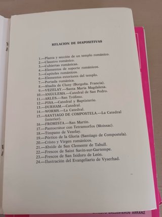 Lote Diapositivas Arte BUP EGB SM Anaya