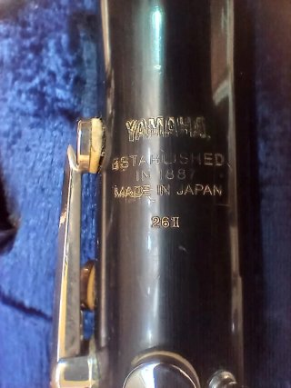 YAMAHA 26II clarinete sibemol