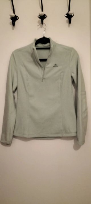 Jersey Polar Quechua Verde Talla S