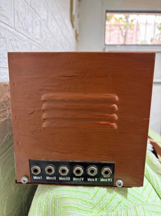 Mesa de mezcla Musicson válvulas años 70