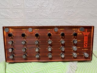 Mesa de mezcla Musicson válvulas años 70