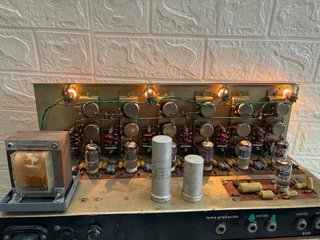 Mesa de mezcla Musicson válvulas años 70