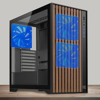 Caja para PC Frontal de Madera ATX/Micro-ATX/ITX