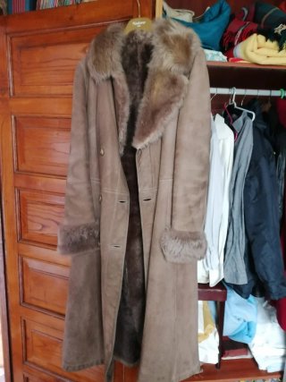 Abrigo largo Naulover marrón talla única