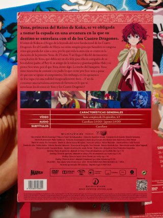 Yona, la Princesa del Amanecer  Serie Completa DVD