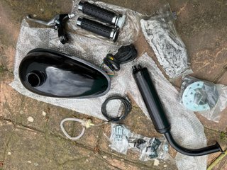 Kit piezas moto/bici nuevas sin usar