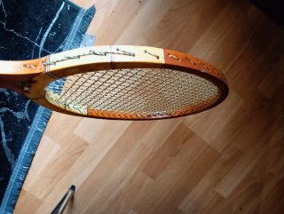 2 Raquetas de tenis de madera vintage