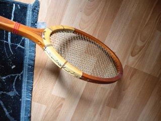 2 Raquetas de tenis de madera vintage