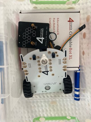 Kit Robot Educativo CrumbleBot XL + cuadernillo