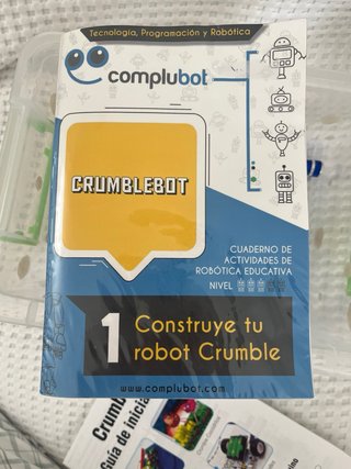 Kit Robot Educativo CrumbleBot XL + cuadernillo