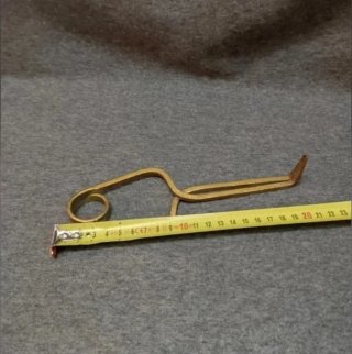 Antigua herramienta de forja