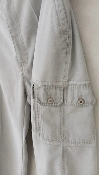 Pantalone cargo multitasche sartoriale uomo, tg 56
