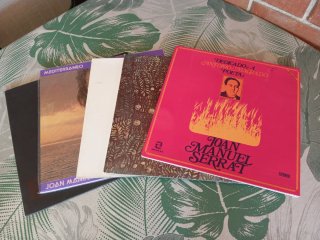 Lote Vinilos Joan Manuel Serrat Pop Rock Nacional