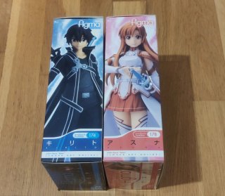 Figuras Figma Kirito y Asuna Sword Art Online