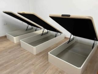 Canapés con colchónes