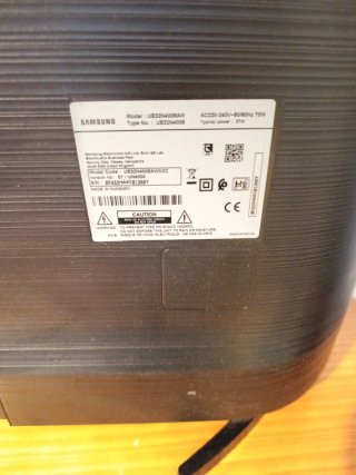 Televisor Samsung Negro 24 pulgadas