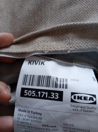 Funda Nueva tallmyra  KIVIK chaiselongue
