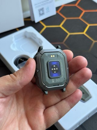 Smartwatch Rugged 2.02 Militare Grigio/Verde